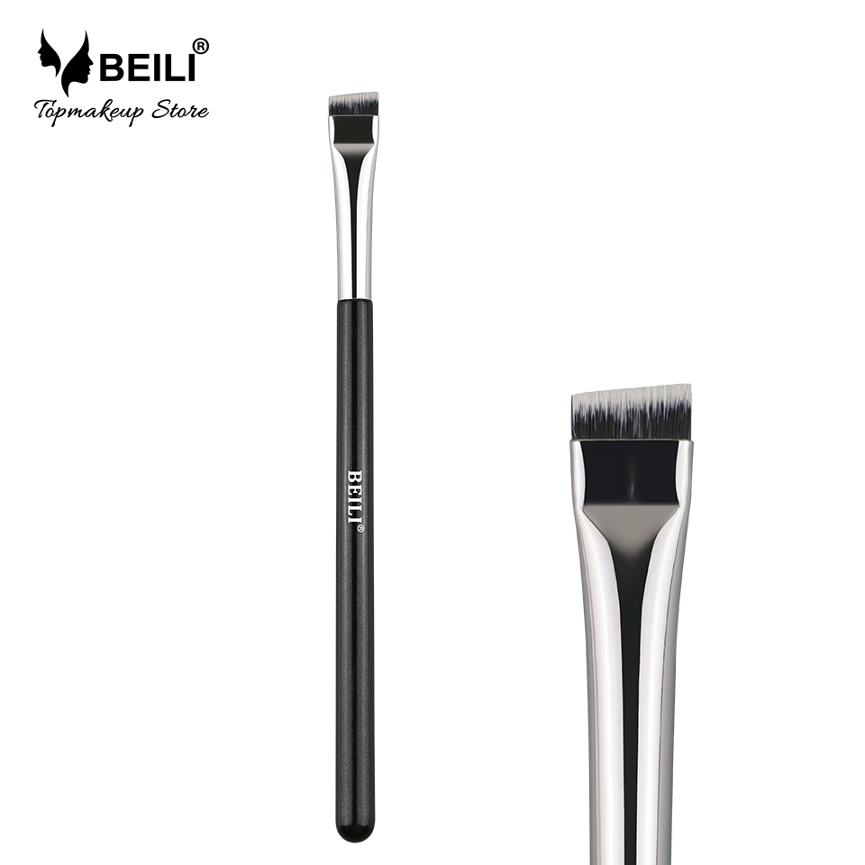 BEILI makeuop brush high quality professional vegan eyebrow brushes brow makeup brush