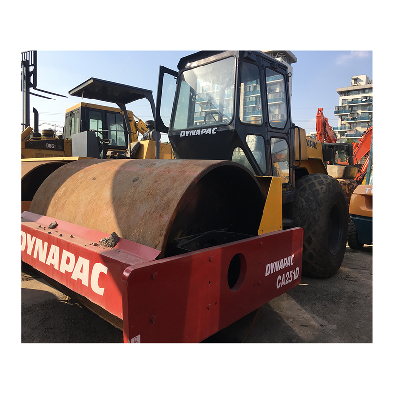 Classic Design Used Dynapac Road Roller CA251 CA301 CA25D CA30D CC622 CC522 Tandom Road Roller