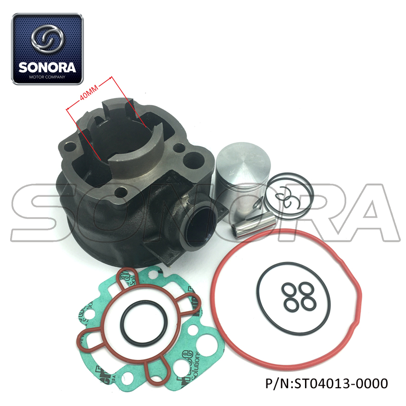 Minarelli AM6 50CC 40MM Cylinder Kit (P/N:ST04013-0000)Spare Parts Top Quality