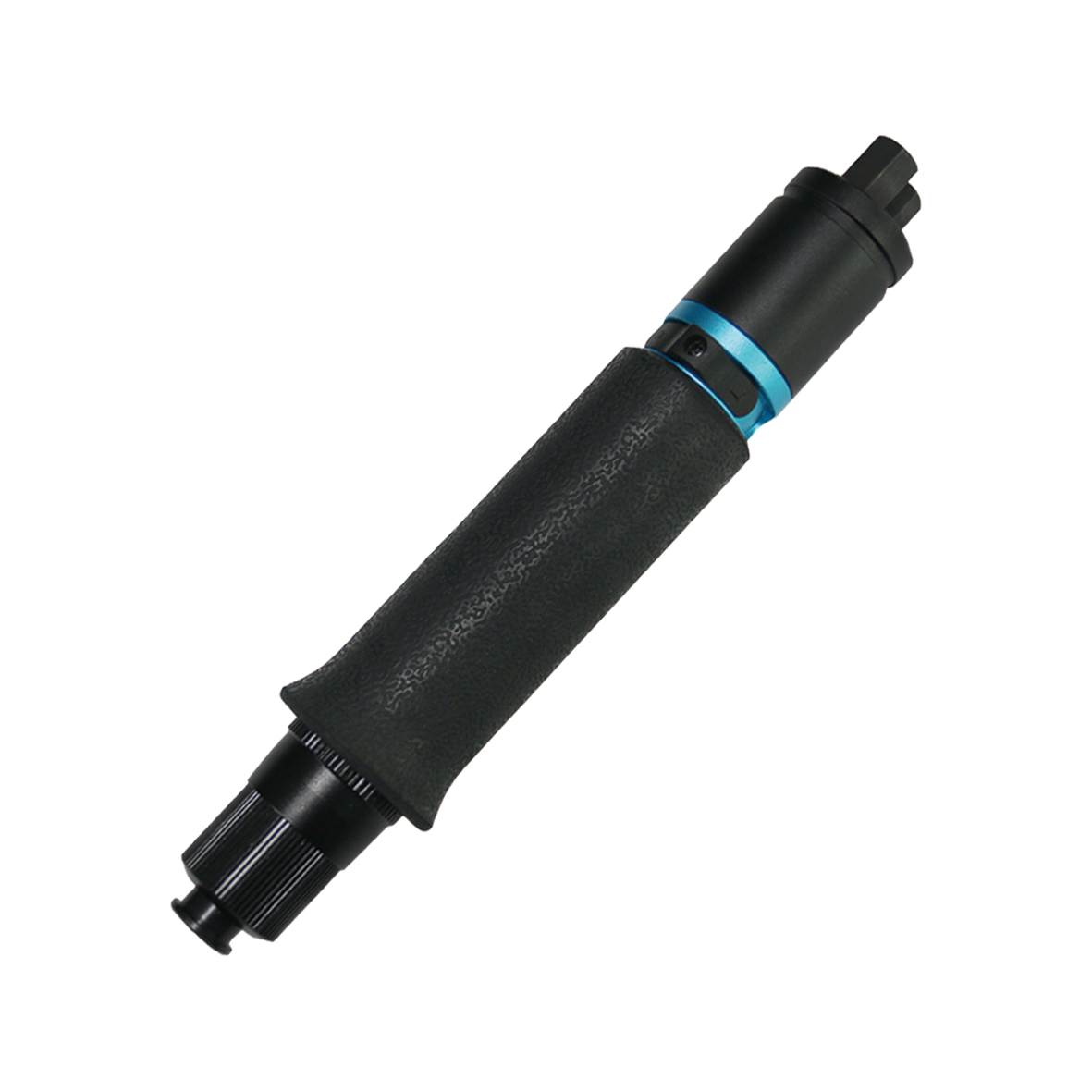 Environment friendly pneumatic screwdriver with adjustable torque and one key operation for quick tapping and disassembly
