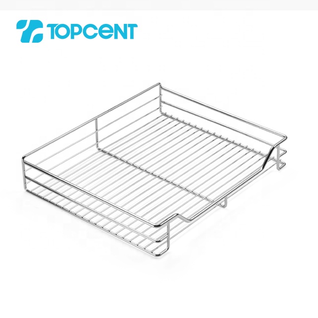 Кухонная фурнитура Topcent, угловая проволочная корзина для ящиков