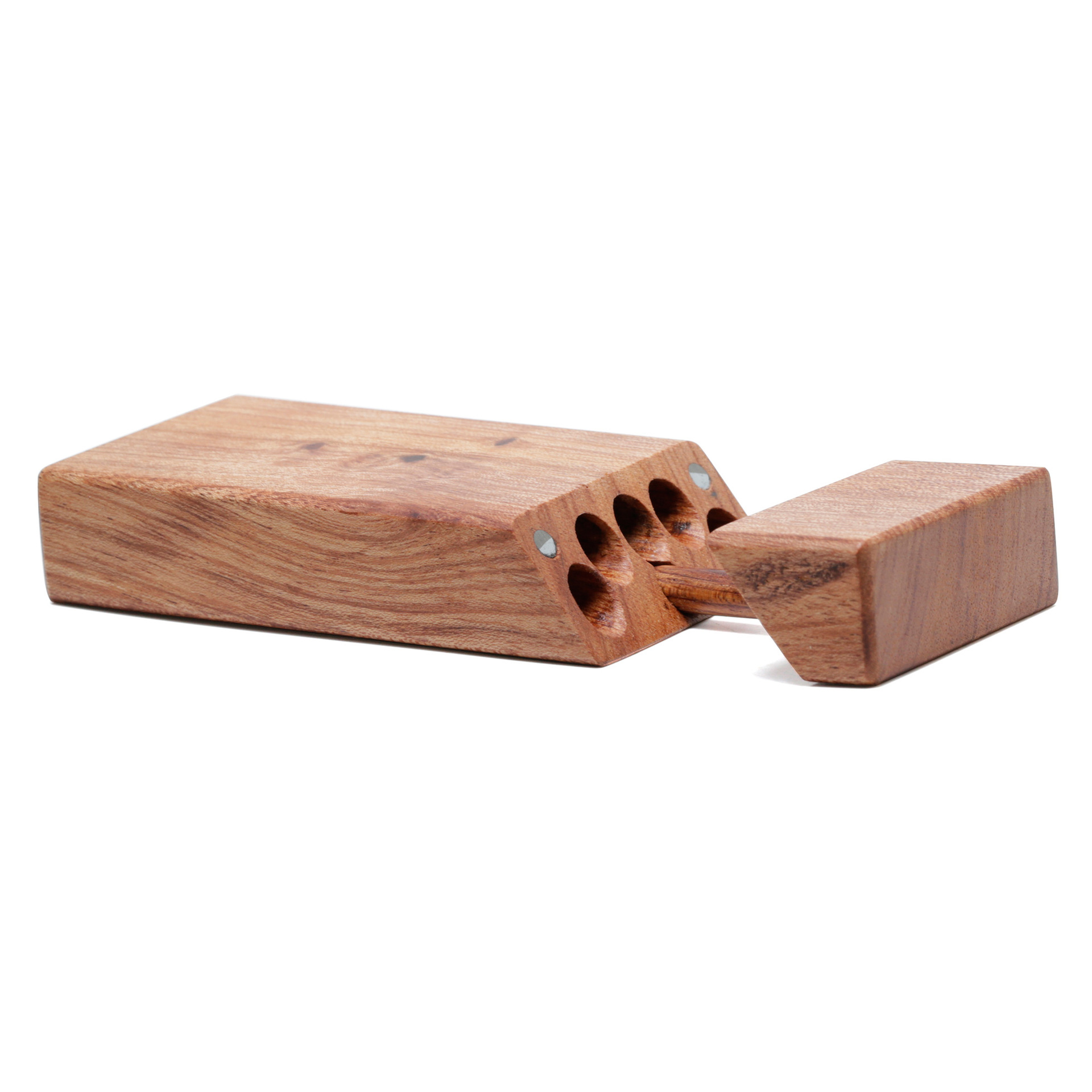Wholesale Cheap Price Portable Five Sticks 100mm Wood Cigarette Case Box