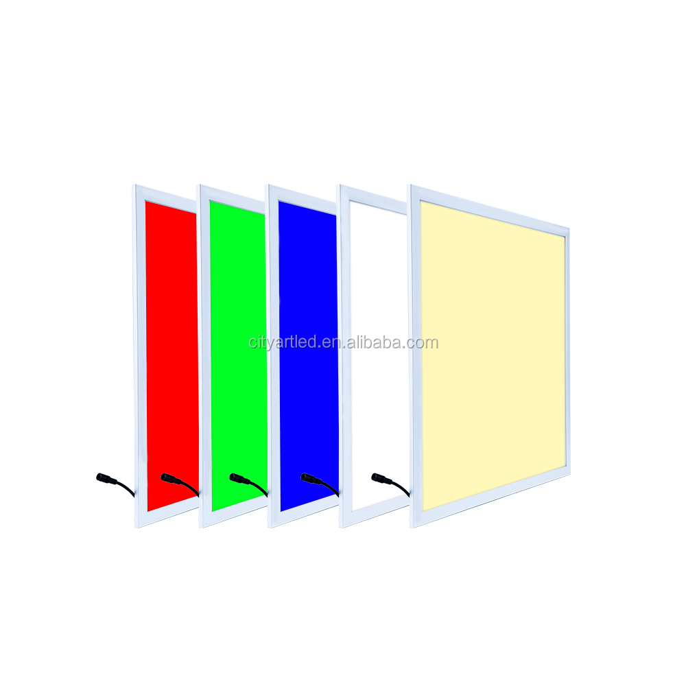 Оптовая продажа, 600x600, 5 лет гарантии, Светодиодная панель, подвесная панель rgb rgbw с индивидуальным размером