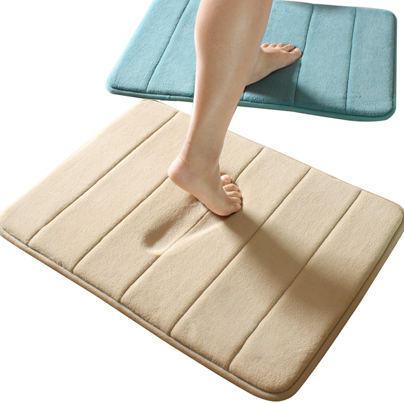 Top Selling Soft Absorbent Bathroom Rugs Quick-Drying Foot mat Non-slip Slip De Bain