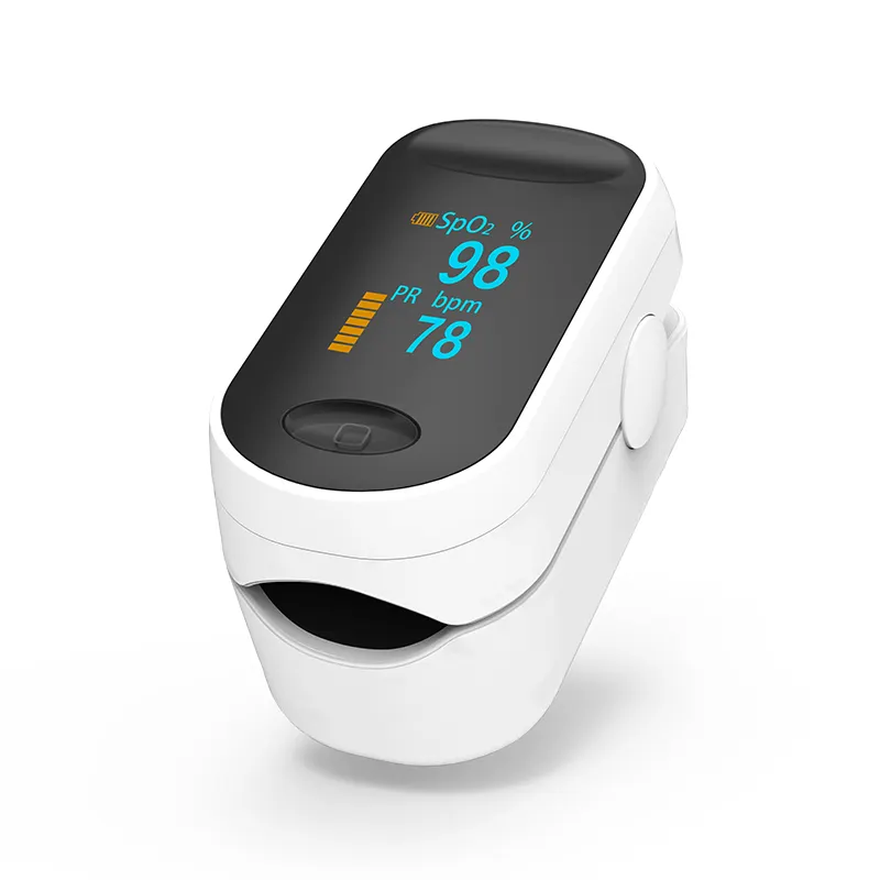 C1 OLED display smart pulse oximeter fingertip pulse oximeter Portable medical instrument with six different display mode