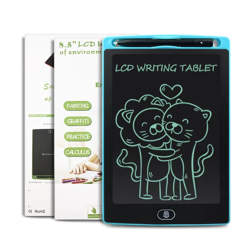 Newyes Paperless Digital Notepad Doodle Pad 8.5 inch LCD Graphics Drawing Board Writing Tablet