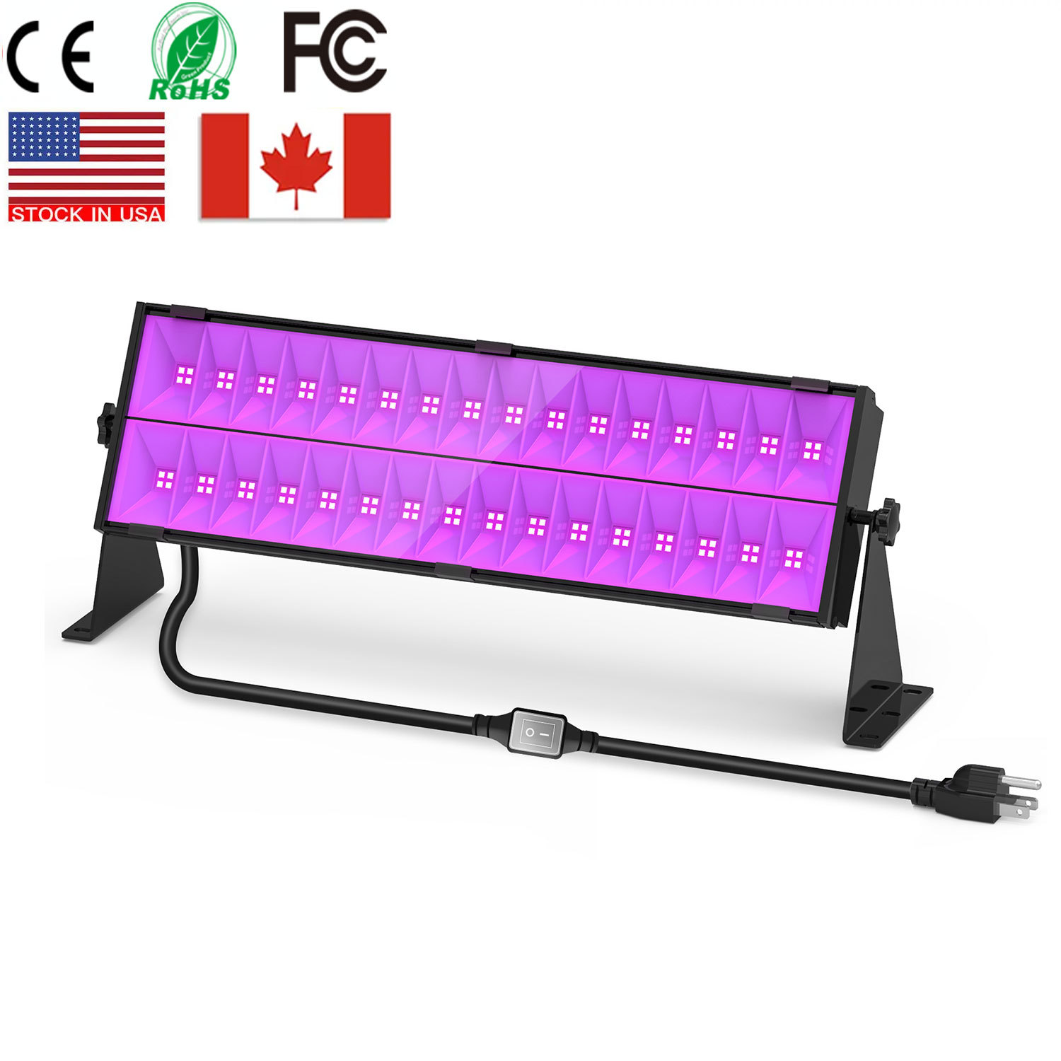 Us Stock 80w 150w 160w Washers Rgb Barn Door Outdoor Linear Professional Par Stage Lighting Wall Washer Light Led