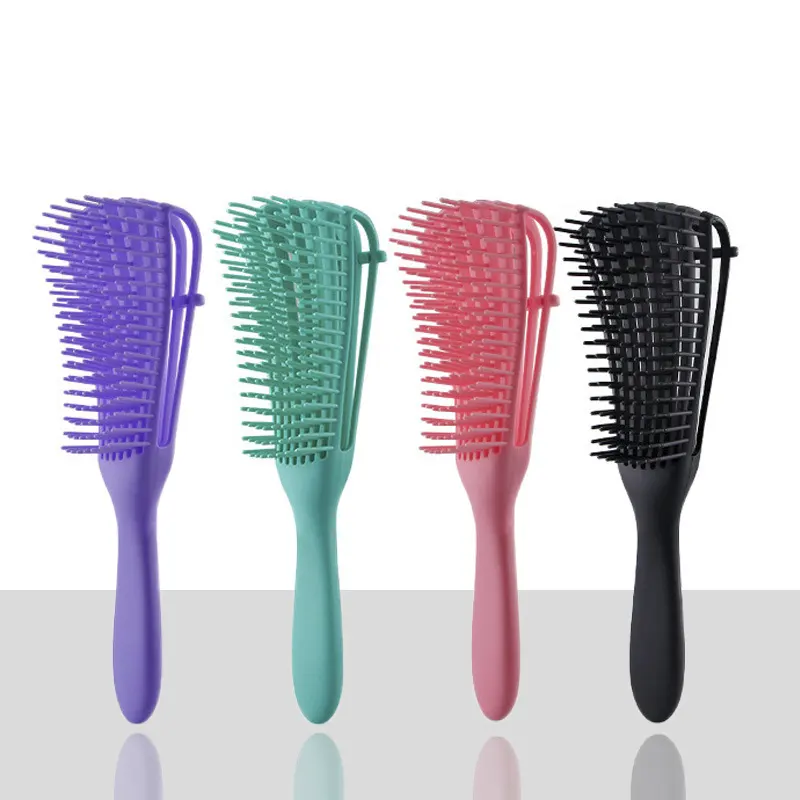 Hot buy hollow eight claw comb shampoo oil head modeling hair brush