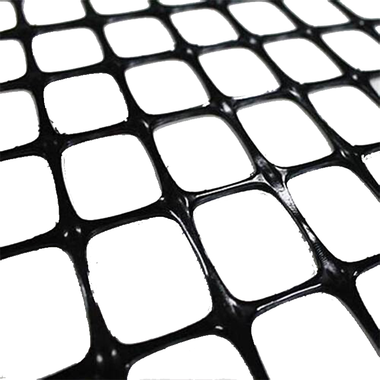 high quality pp geogrid high tensile strength pp geogrid 15kn geo grid pp biaxial geogrid for retaining wall
