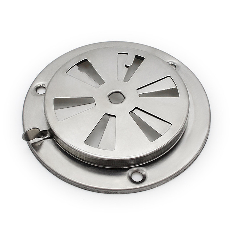 Adjustable Heat Fan Oven Smoker grille Fan Cover Stainless Steel For Cooling Fan Radiator Flap For Test Chambers Air vent