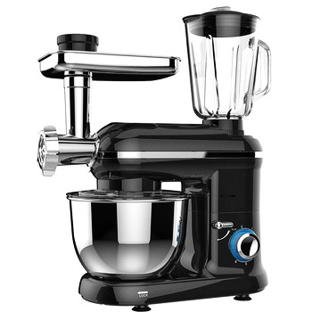 Миксер большой емкости 4 в 1 Horus 8L с блендером, мясорубкой и смесителем для торта с несколькими приспособлениями