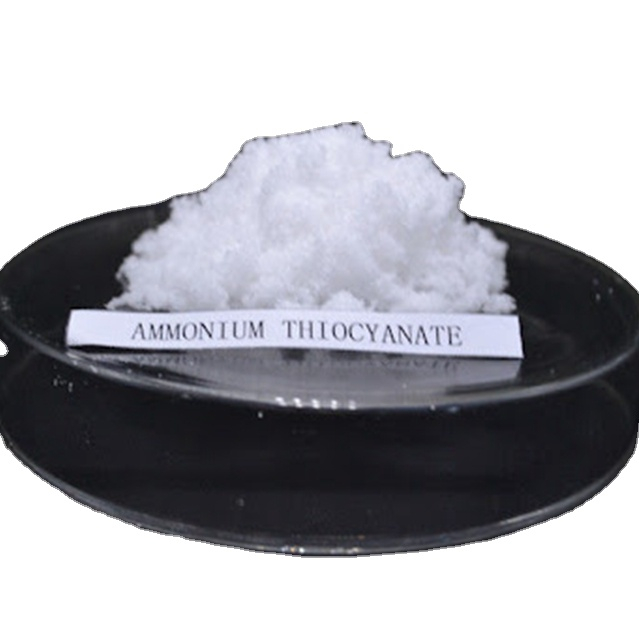 high purity Chemical Auxiliary Ammonium Thiocyanate ATC NH4SCN