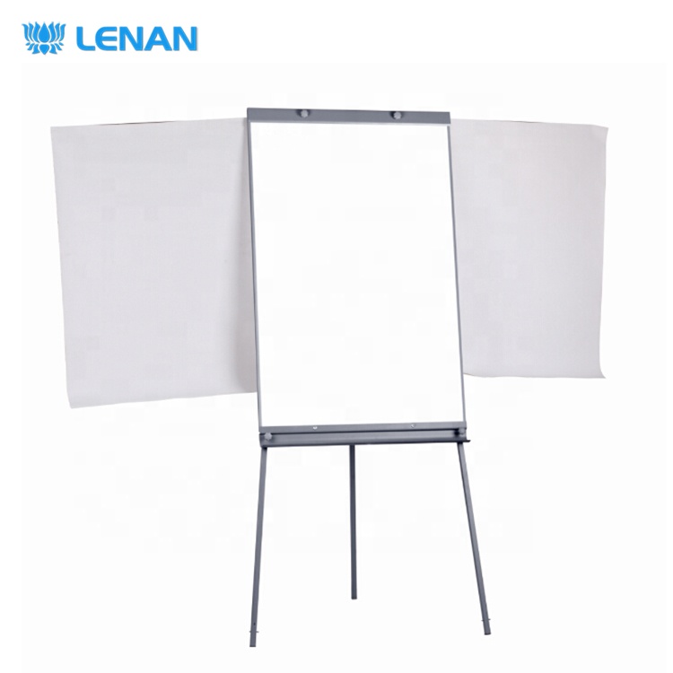 Office supplies mobile magnetic whiteboard flipchart stand movable tripod flip chart board with stand price