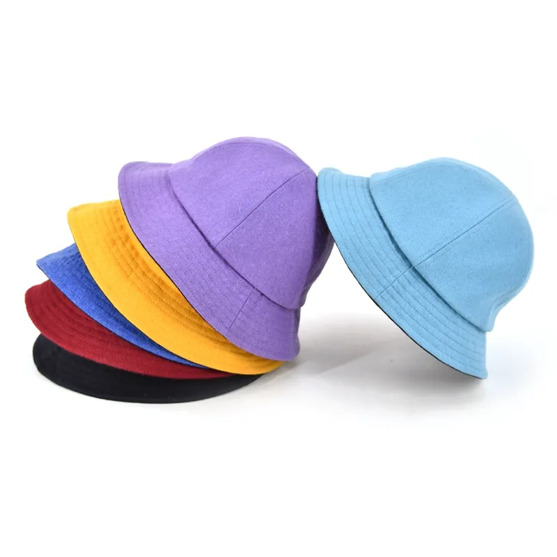 Many fabric OEM design women mens print plain logo custom bucket hat cap wholesale