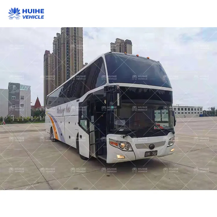 Used Yutong Bus ZK6126 Double decker Travelling Bus double decker tour buses