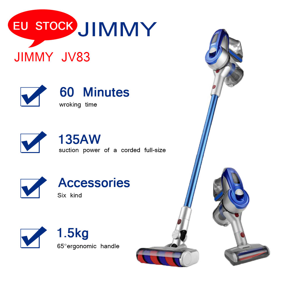 [EU] глобальная версия Xiaomi JIMMY JV83 Аккумуляторный палка пылесос 60 минут после запуска Time антиударный чехол обмотки волосы с защитой от клеща очистки