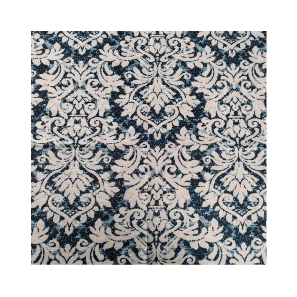 Wholesale flower style paper transfer printed fabric table cloth dining room kitchen table cover