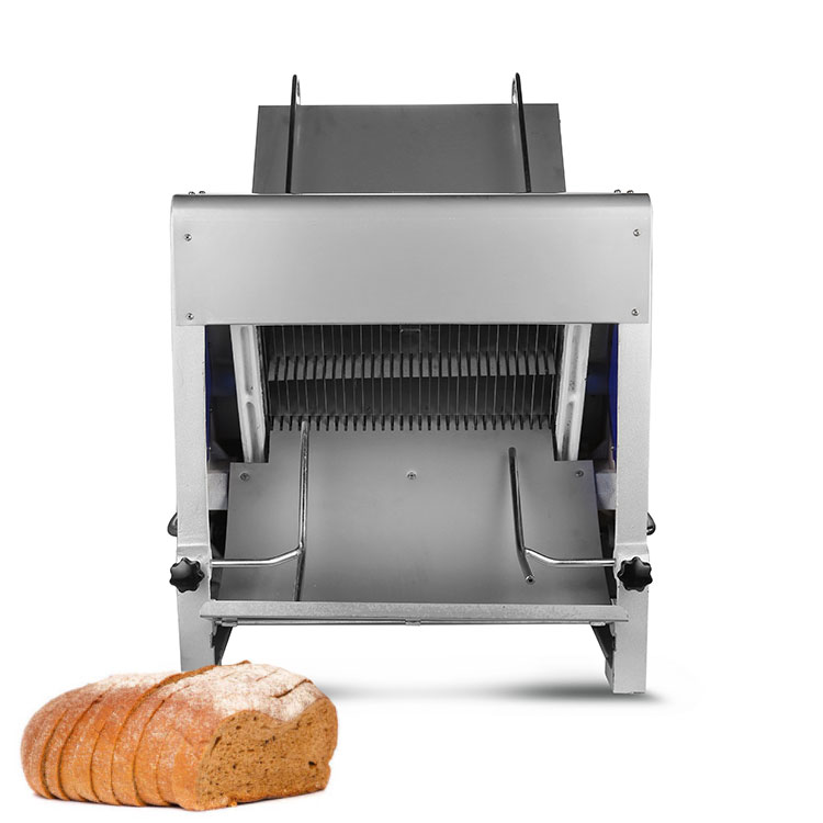Factory direct sale Stainless Steel Blade Commercial Coffee Shop Electric Automatic Bread Slicer