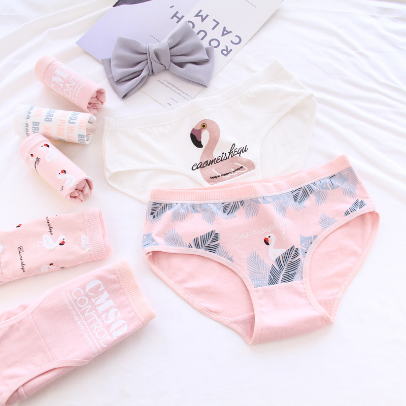 2020 New fashion cotton women underwear hot selling ladies panty women cotton panty