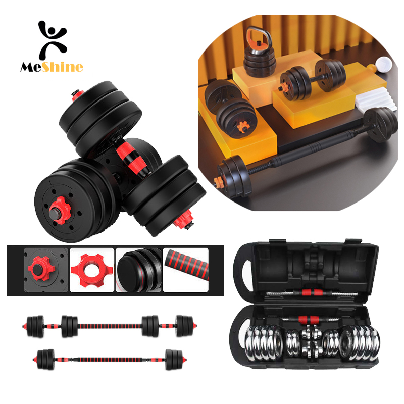 Dumbbell Barbell Kettlebell push up bar combination set
