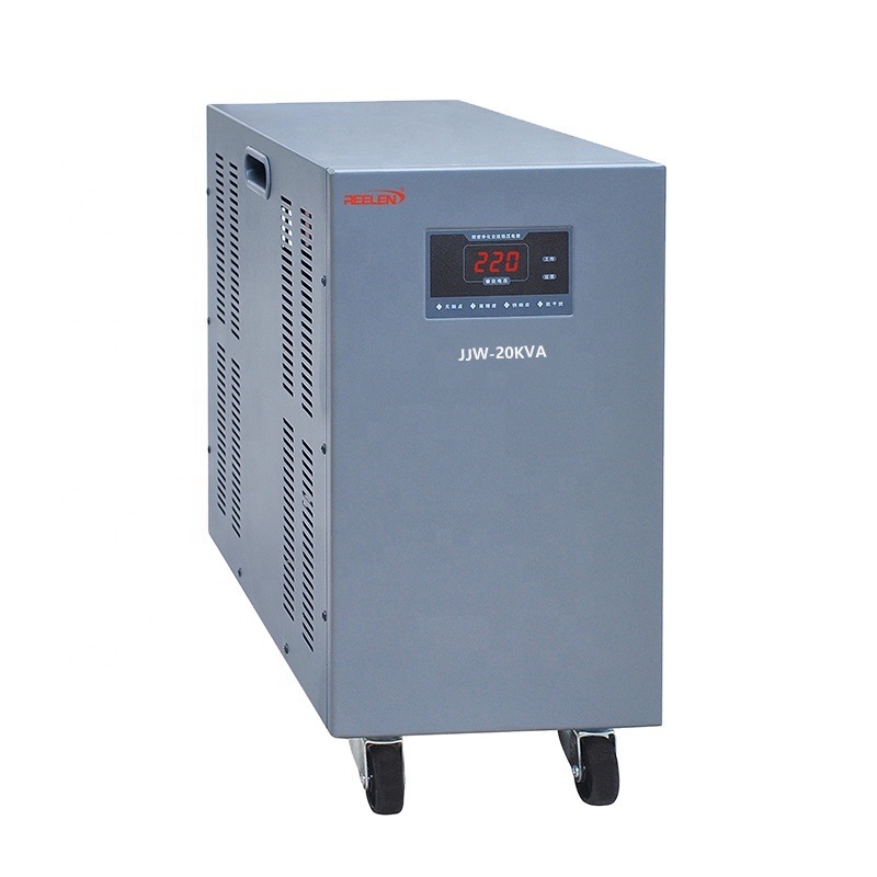 20kVA однофазный полная автоматическая очищенной стабилизатор напряжения переменного тока (модель: JJW-20kVA)