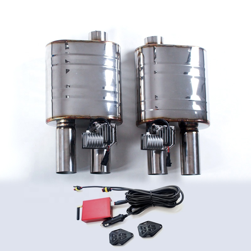 Автоматическая выхлопная труба, Электрический глушитель valvetronic для гоночного режима, 2 в 1 серии