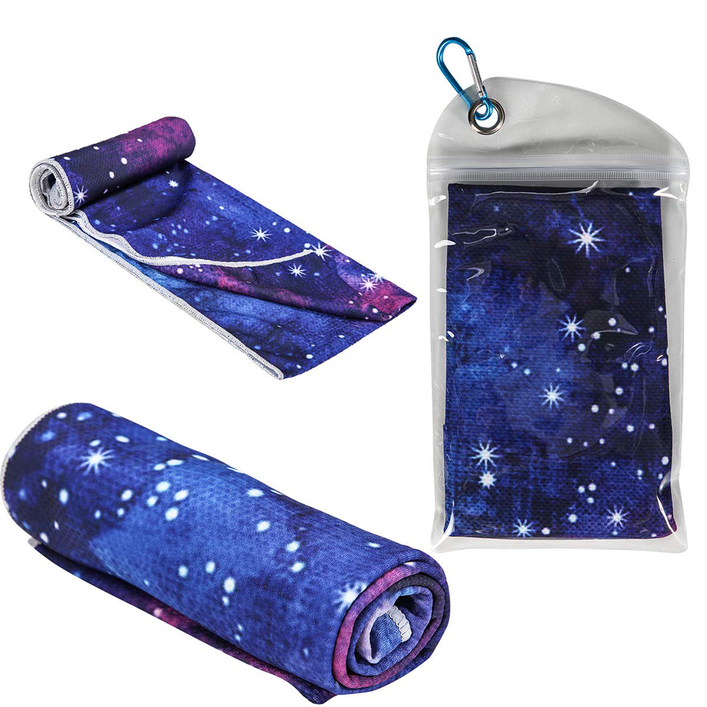 Summer best selling magic fast dry soft microfiber ice cold feeling sport cooling towel