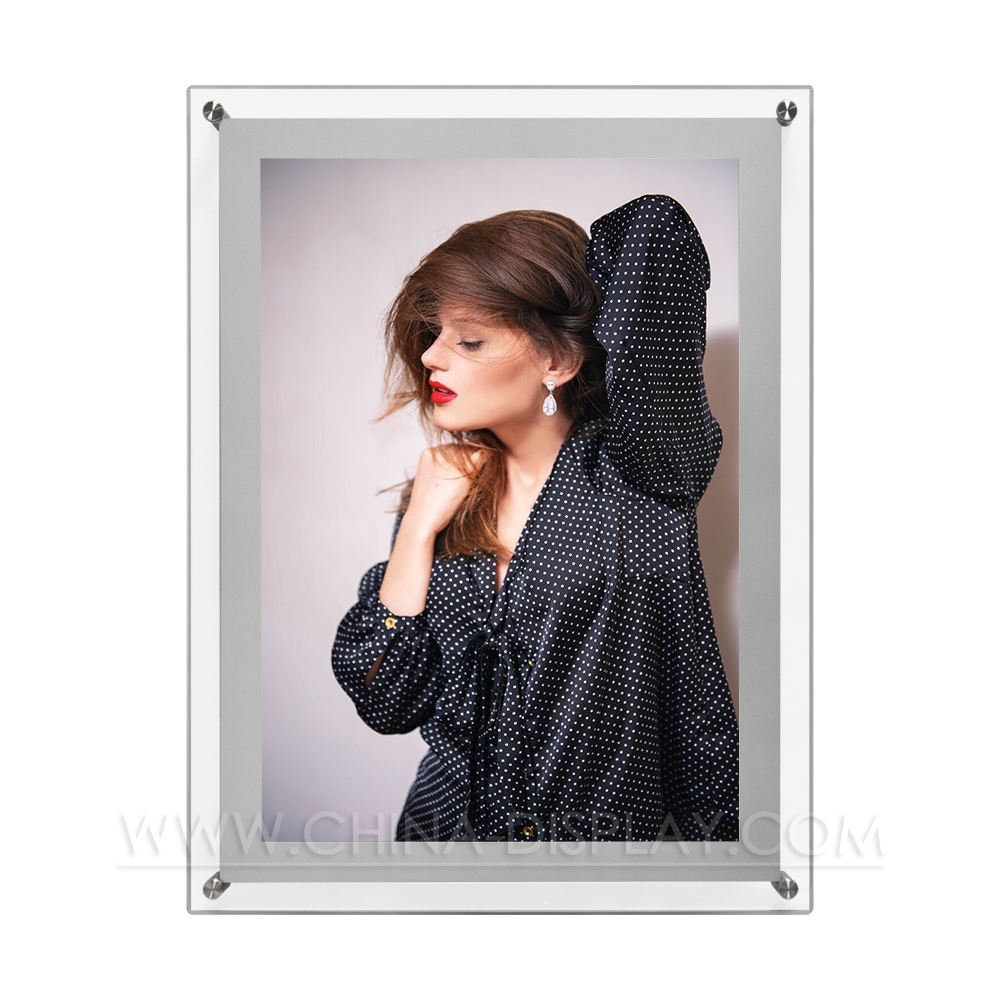 Wholesale Customized Advertising Clear Acrylic Photo Frame