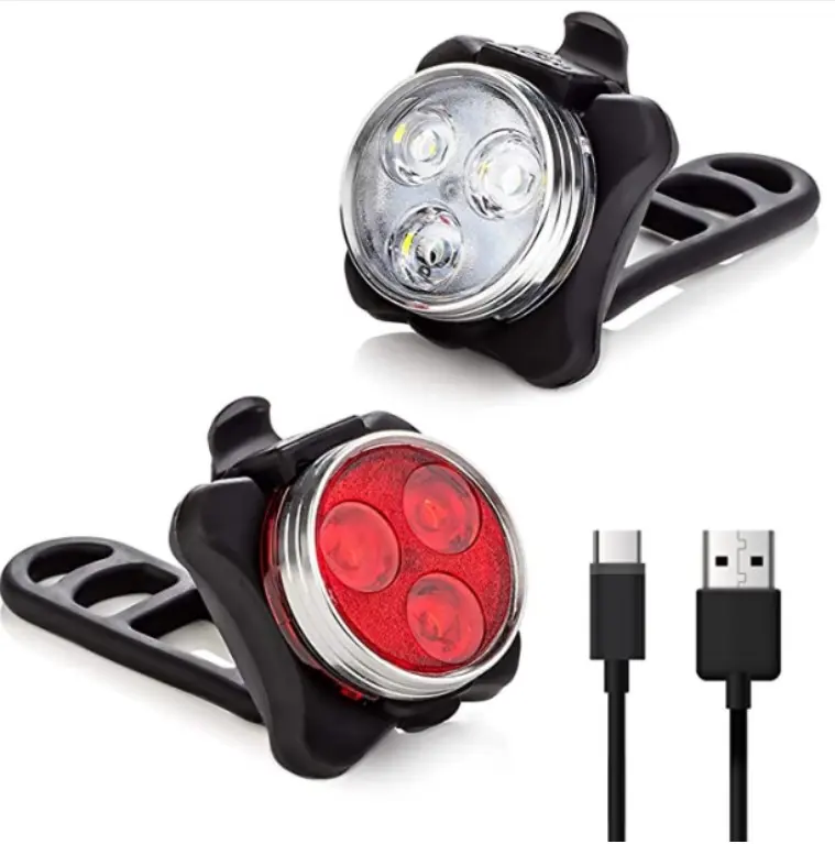 Night Riding Safety Led bicycle bike front light For Sale Waterproof Lamp Three Modes Outdoor bicycle front and back light