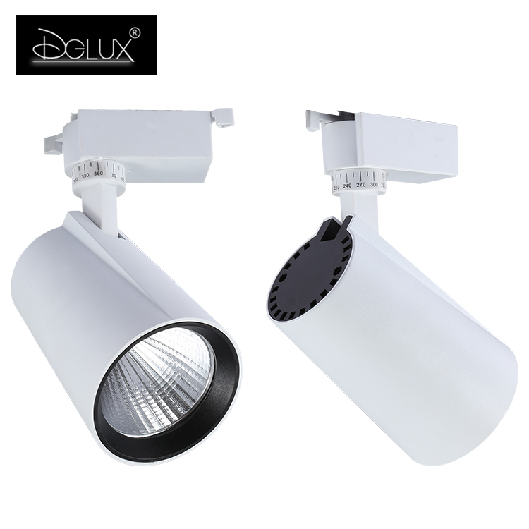 DGLUX удобный длинный срок службы Регулируемый белый Алюминиевый COB 18 27 36 W светодио дный светильник