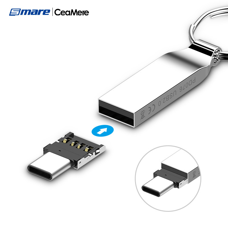 Ceamere, Прямая поставка с завода, адаптер OTG Micro USB для смартфона, флеш-накопитель USB, Компьютерная камера OTG, кабель Type C Micro Usb