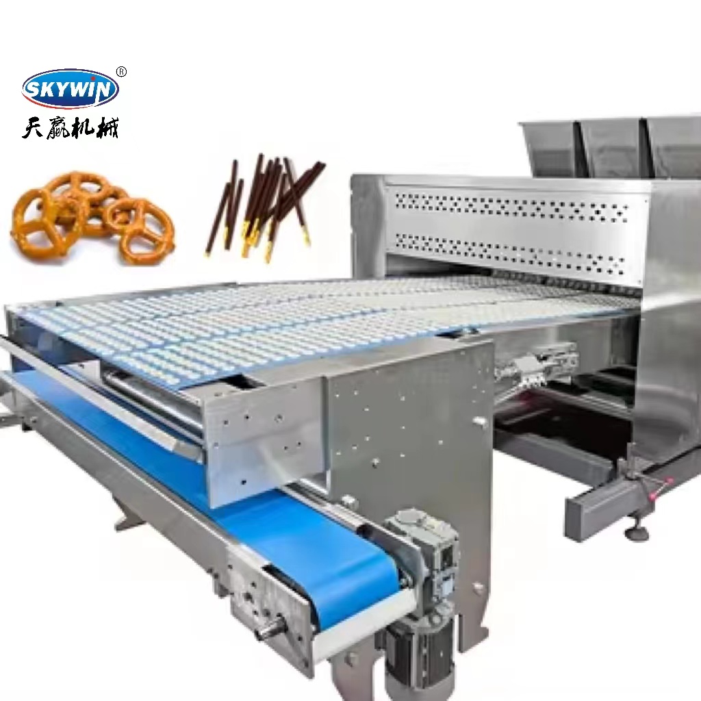 SKYWIN Various Shapes Pretzel Biscuit Making Machine Stick Biscuit Making Machine