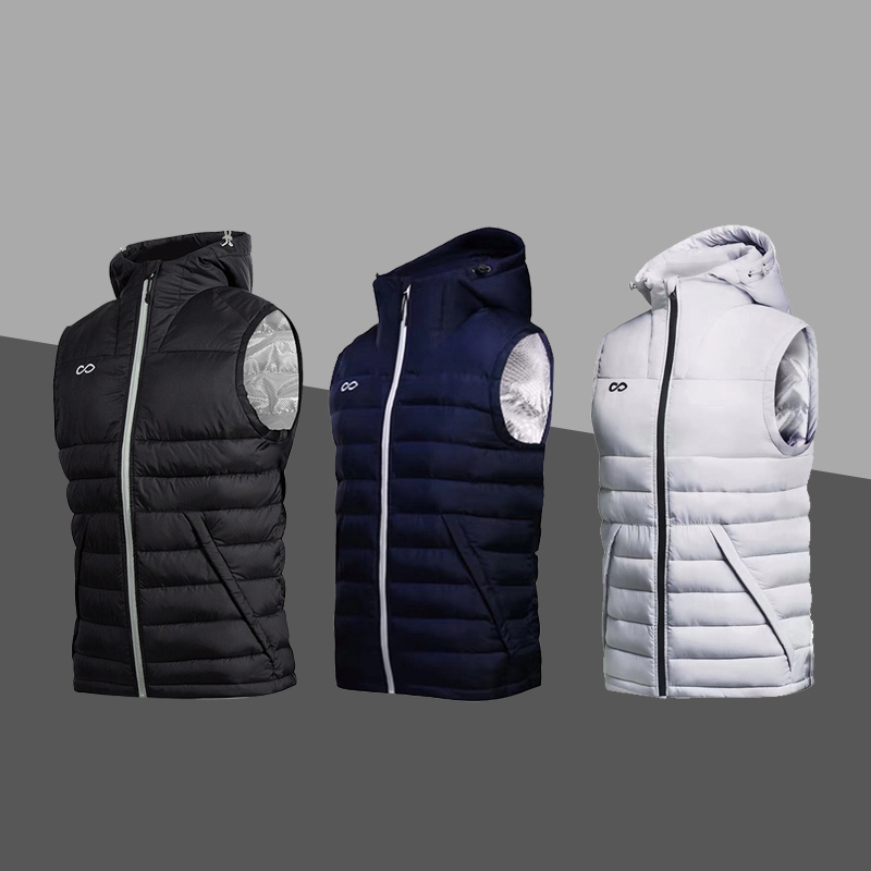 New Arrival Windproof Warm Sports Club Team Smart Waistcoat Cotton Football Vest