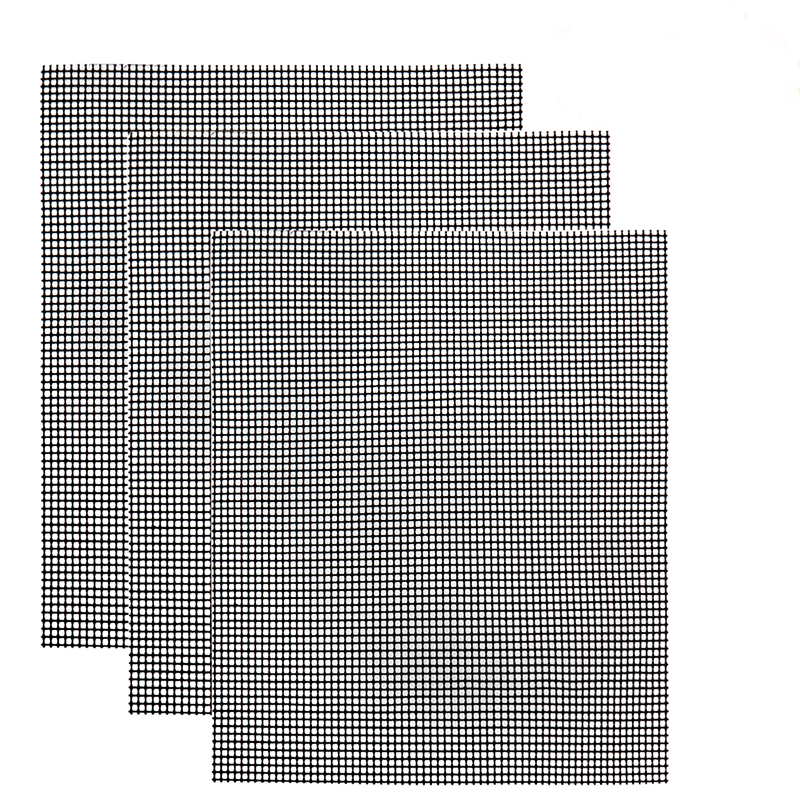 BBQ Grill Mesh Mat Smoking Non Stick BBQ Cooking Mat PTFE Grilling Sheet Liner