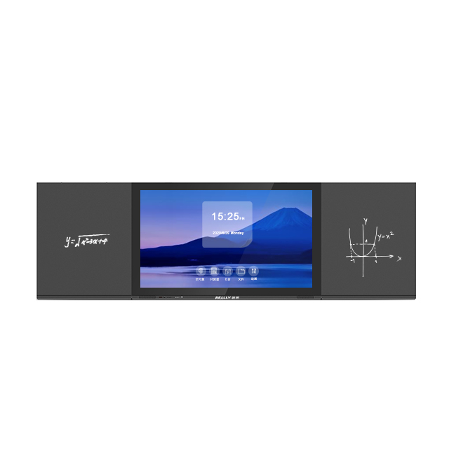 Really Supplier 75inch LCD Electronic Writing Black Board for Classroom