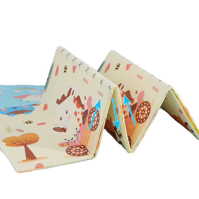 Нескользящий игровой коврик из материала XPE, складной мягкий игровой коврик