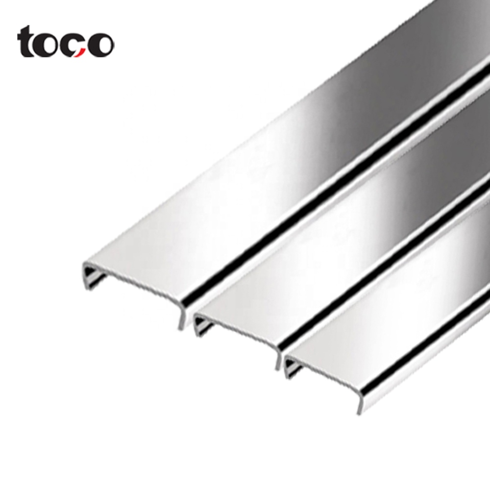 Окантовка для мебели TOCO, окантовка для шкафа, алюминиевая кромка, форма U