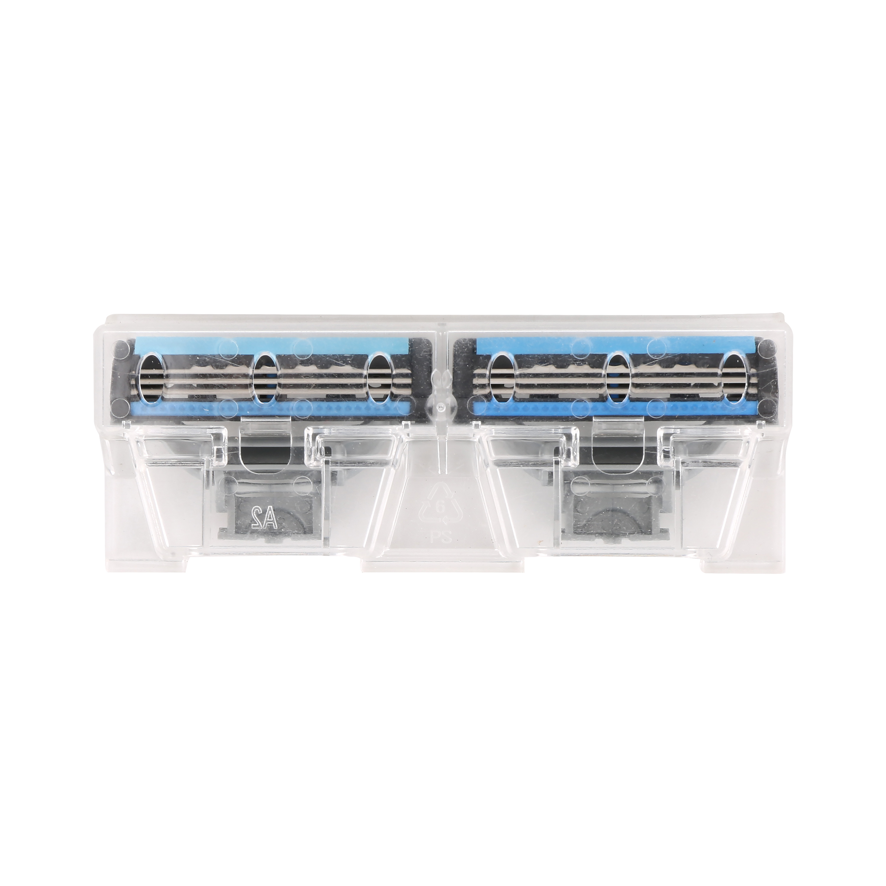 (blue) Matrix 3 blade razor cartridges