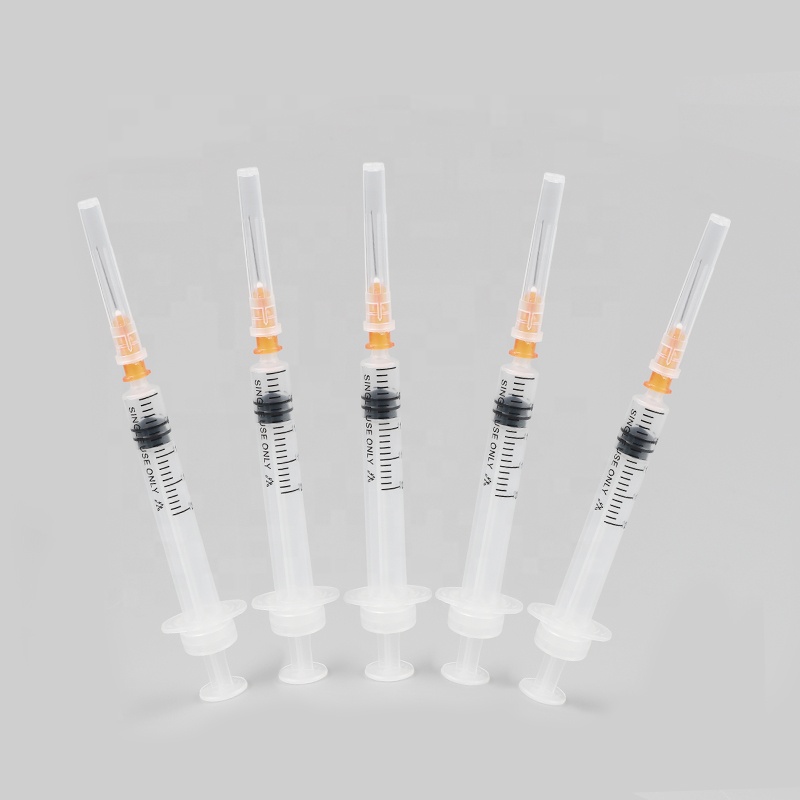 2ml Automatic Lock Safety Syringe Ad Auto Disable Vaccine Syringe