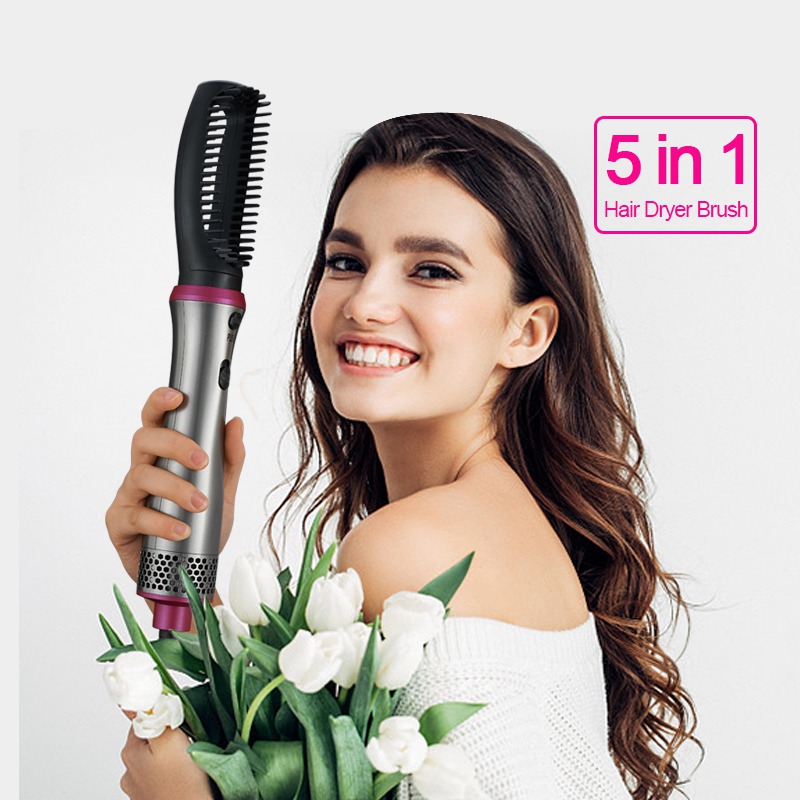 2019 Горячая продажа многофункциональный фен для волос 5 в 1 Фен щетка