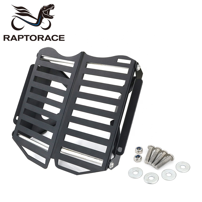 Raptorace fit for KAWASAKI KLX250 2009-2015 Aftermarket Aluminum Radiator Guard Cover Grille Protector Grill