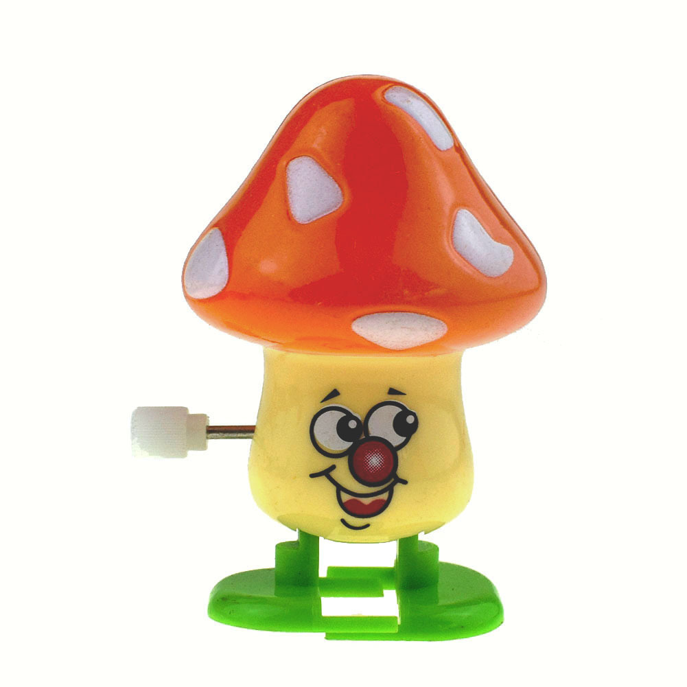 Vegetable clockwork small toy clockwork walking mushroom children's cognitive early education toys