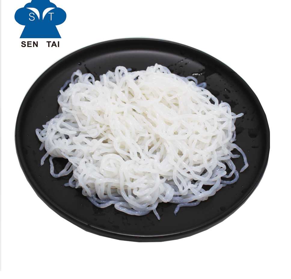 Konjac shirataki noodles spaghetti shaped