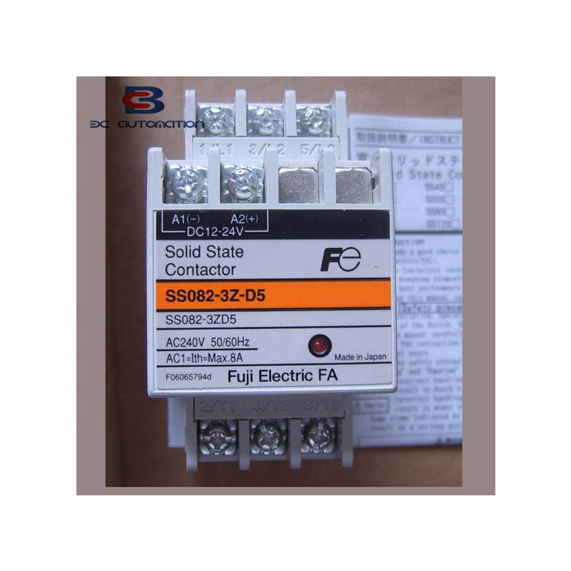 Earth Leakage Circuit Breaker SS033/SS082-3Z-D5 8A Fuji Motor Gear PLC Controller Programming