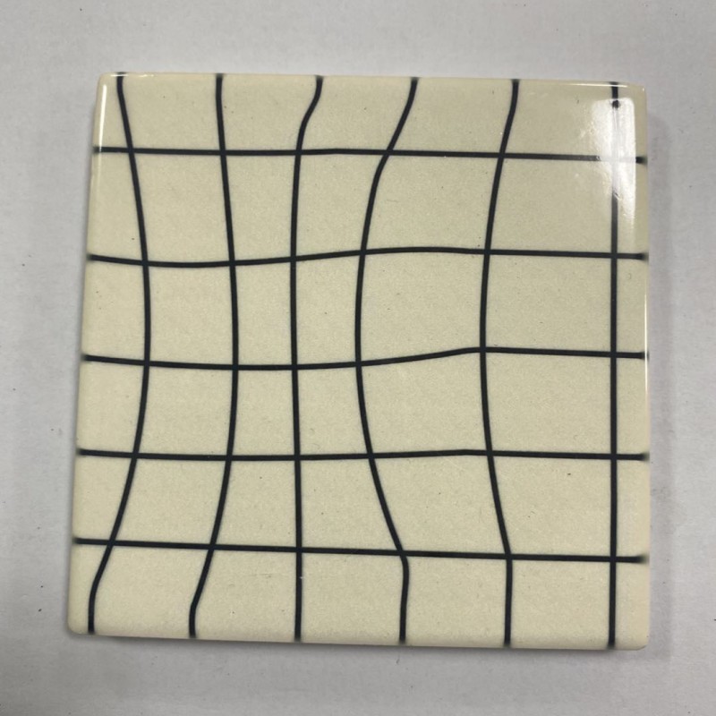 5.9cm square ceramic fridge magnet sublimation tiles