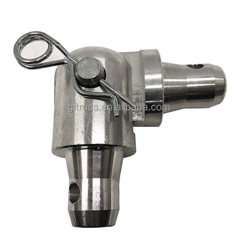 hot sale aluminum spigot truss hinge section accessories joint clip hinge for truss connection