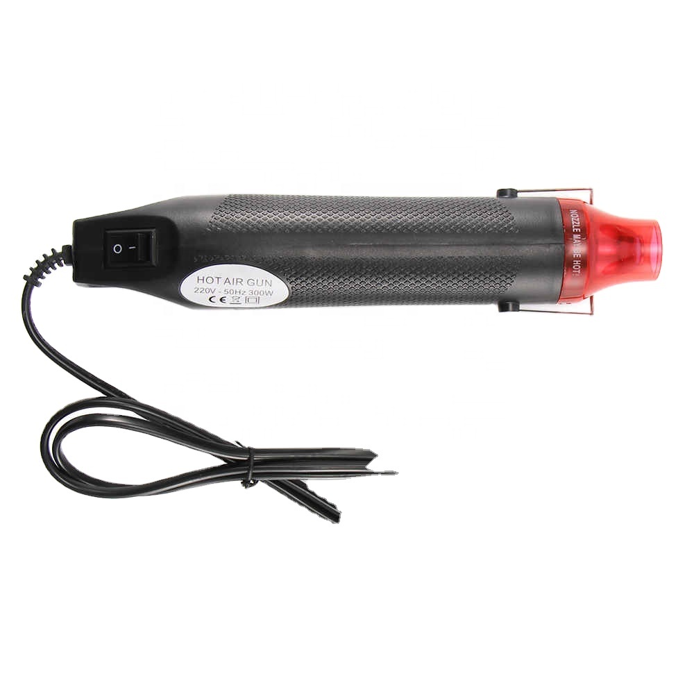 110/220V 300W Power MAX 200 Temperature DIY Use Electric Power Tool Portable Digital Hot Air Gun Mini With Seat Shrink