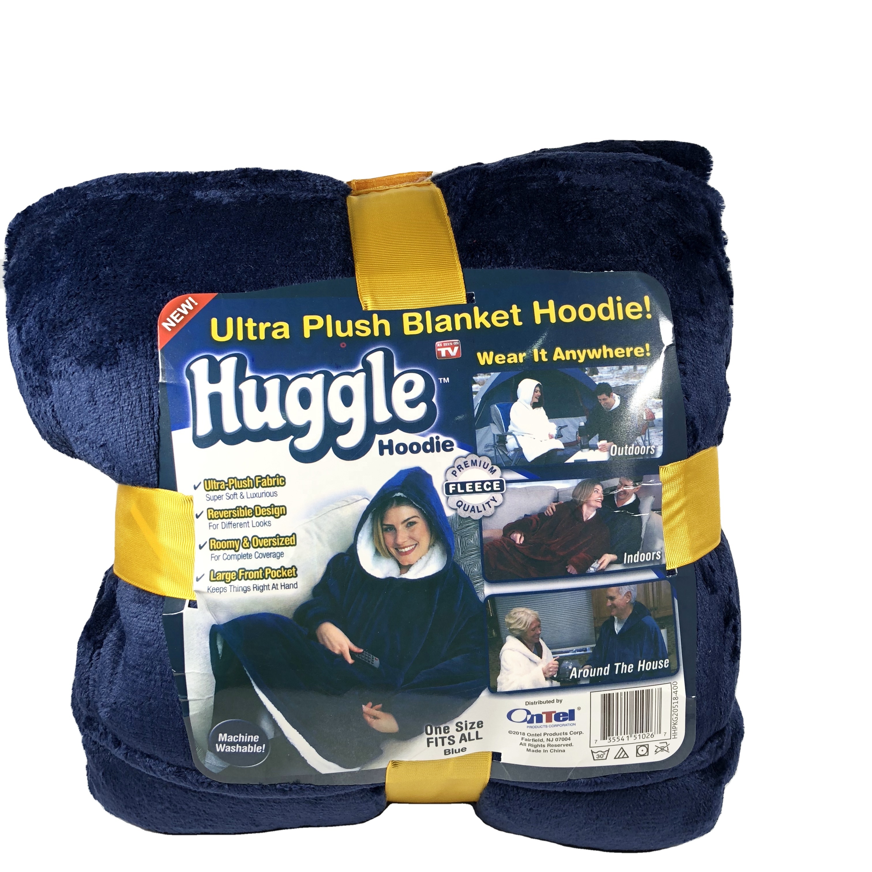 Новый стиль huggle Толстовка уличная теплая Толстовка одеяло микрофибра плюшевая флисовая шерпа рукава супер мягкая взрослая Толстовка huggle