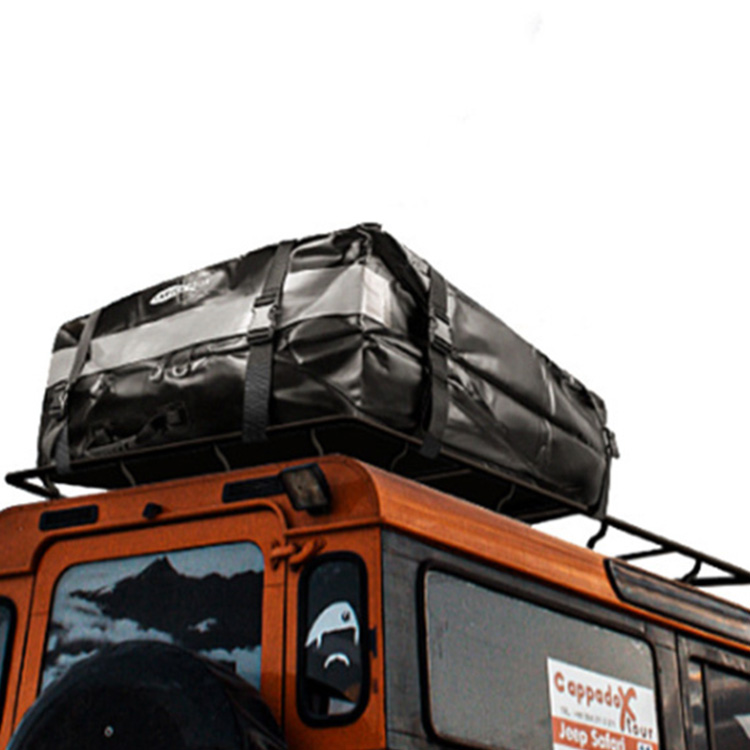 Universal Custom Luggage Trunk Storage Car Roof Carrier Bag 400L Capacity Waterproof Car Roof Bag