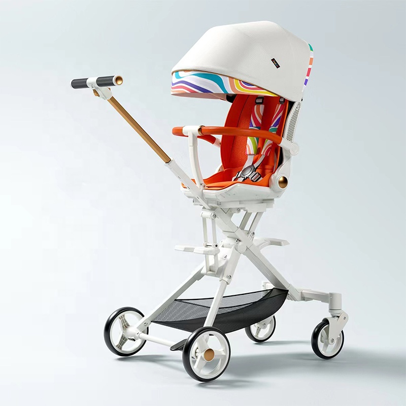 Hot Selling Light Material Easy to Carry Travel Baby Walkers Hight Quality Rain Cover Luxury Baby Stroller